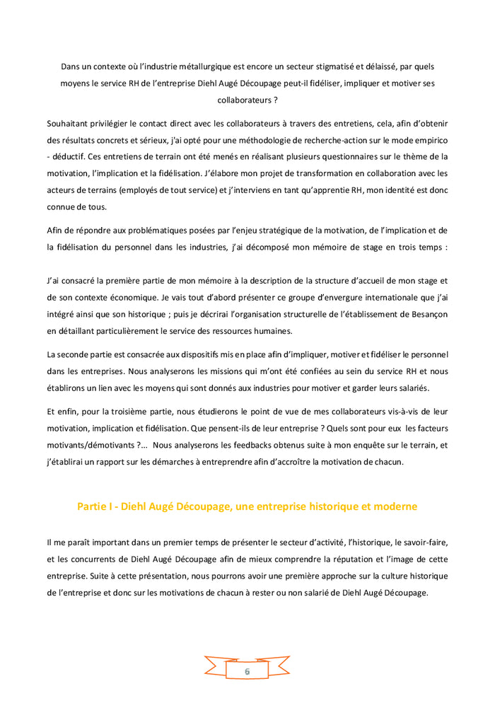La motivation, l'implication et la fidélisation du personnel
