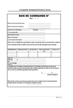 La Comptabilité Informatisée