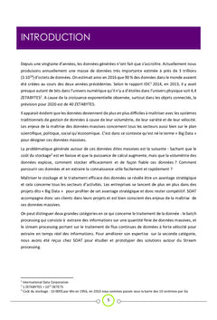 Etude et prototypage de solutions autour des stream processing