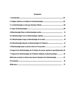 Émergence de la biotechnologie et son impact sur le secteur industrie