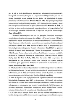 Émergence de la biotechnologie et son impact sur le secteur industrie