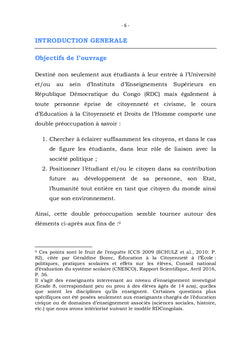 Education à la Citoyenneté et Droits de l'Homme