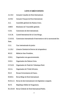Du Droit d'ingérence humanitaire à la Responsabilité de protéger