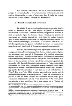 La responsabilité de protéger : cas pratique et mise en oeuvre