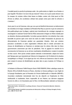 Gouvernance et stabilité sociopolitique en Afrique