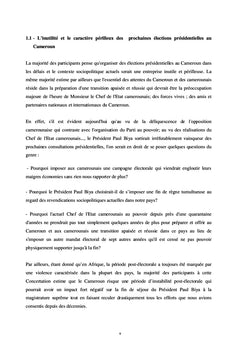 Gouvernance et stabilité sociopolitique en Afrique