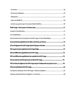 Ayons la maîtrise de la R.D. Congo