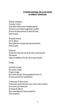 Ayons la maîtrise de la R.D. Congo