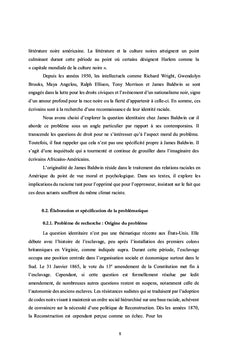 La Question Identitaire Dans L'oeuvre De James Baldwin