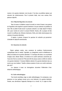 La Question Identitaire Dans L'oeuvre De James Baldwin
