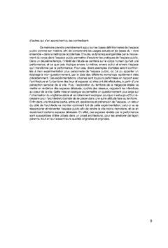 Performer la ville - quand la danse réinvente l'espace public