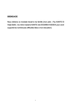 MISE EN PLACE DE LA COMPTABILITE DANS UNE ENTREPRISE :