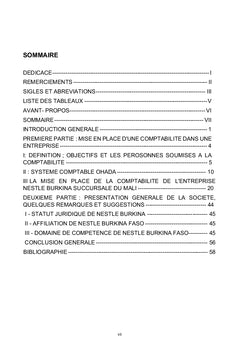 MISE EN PLACE DE LA COMPTABILITE DANS UNE ENTREPRISE :