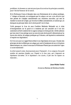 Du condensé pratique des adages de droit dans le système romano-germanique