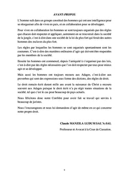 Du condensé pratique des adages de droit dans le système romano-germanique