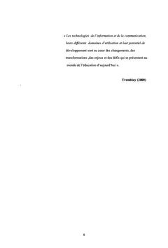 TIC et enseignement du FLE