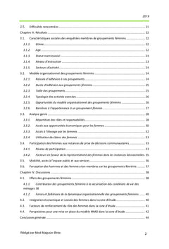 Dynamique organisationnelle des femmes en milieu pastoral au Niger
