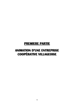 La Bonne Gouvernance Coopérative Africaine Pour Le Développement Local
