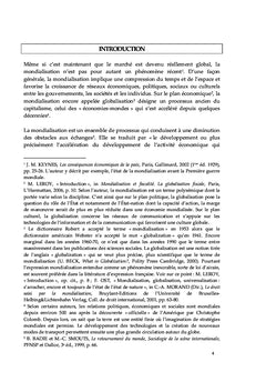Le droit fiscal à l'épreuve de la mondialisation