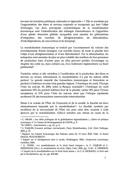 Le droit fiscal à l'épreuve de la mondialisation