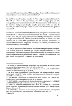 Le droit fiscal à l'épreuve de la mondialisation