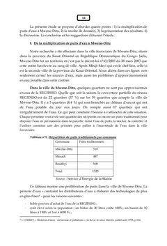 La santé de la R.D.Congo se détériore de plus en plus