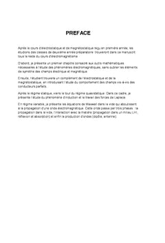 Cours d'électromagnétisme