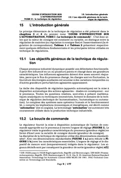 Cours d'introduction sur L'AUTOMATISATION