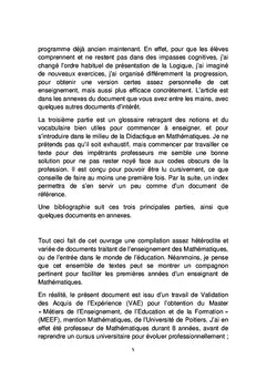 Enseigner les Mathématiques : aller au-delà des lieux communs