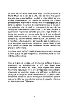Enseigner les Mathématiques : aller au-delà des lieux communs