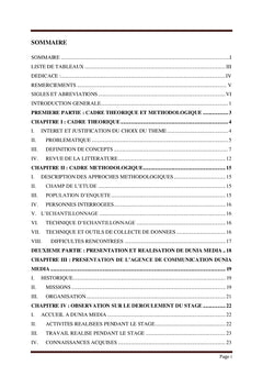 Agence de communication et institutions partenaires