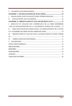 Agence de communication et institutions partenaires