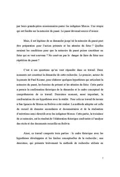 L'usage de la mémoire pour fonder une utopie