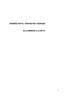 L'usage de la mémoire pour fonder une utopie