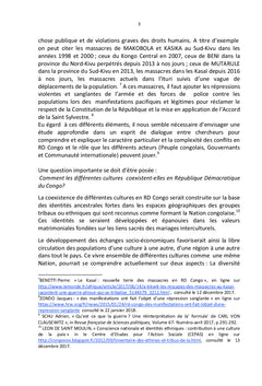 La Diversité culturelle en République Démocratique du Congo
