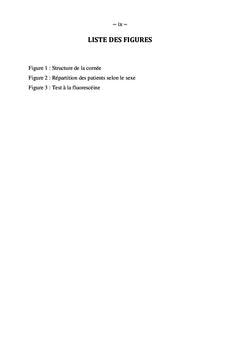 Profil épidemioclinique des kératites au C.H.M.A