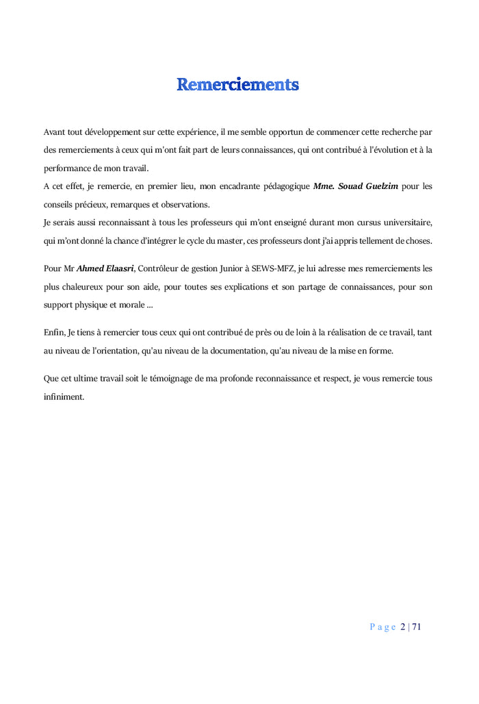 Les tableaux de bord et la performance de l'entreprise