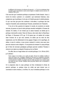Nature humaine et politique dans la pensée politique de J.-J. Rousseau