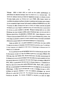 Etude des caractéristiques biophysiques des tissus calcifiés incinérés