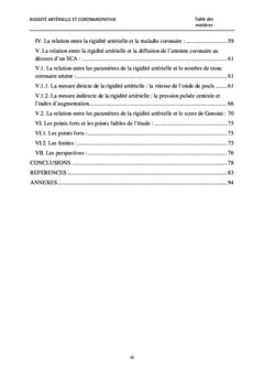 Rigidité artérielle et coronaropathie