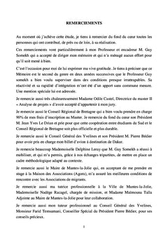 Pertinence de la micro finance dans les régions d'origine des migrants