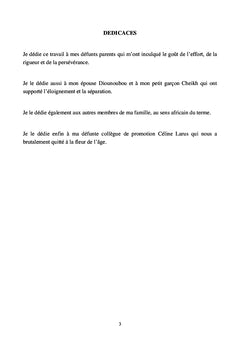 Pertinence de la micro finance dans les régions d'origine des migrants