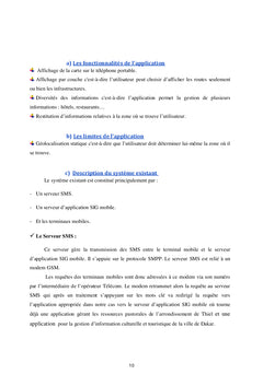 Conception et développement de services mobiles avec géolocalisation