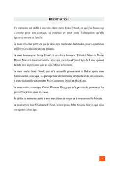 Impact économique et social de la production rizicole à Kaymor
