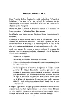 L'audit & contrôle de gestion