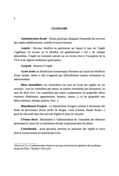 Le Système Fiscal de la RDC: Analyse et Perspectives