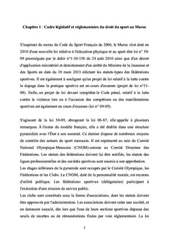 Tribune sur Le Droit du Sport en Droit Comparé