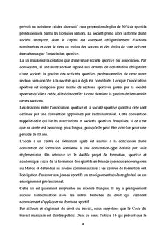 Tribune sur Le Droit du Sport en Droit Comparé