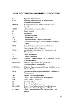 L'Homme et la gestion des ressources en eau des bassins versants