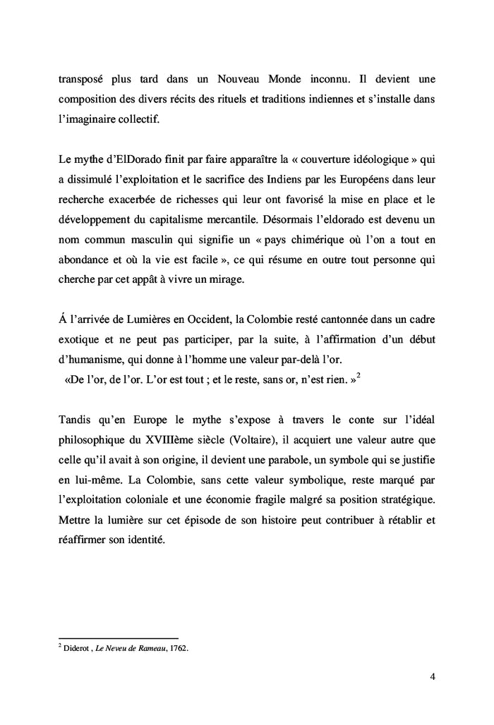 Le mythe d'Eldorado et ses transpositions symboliques européennes